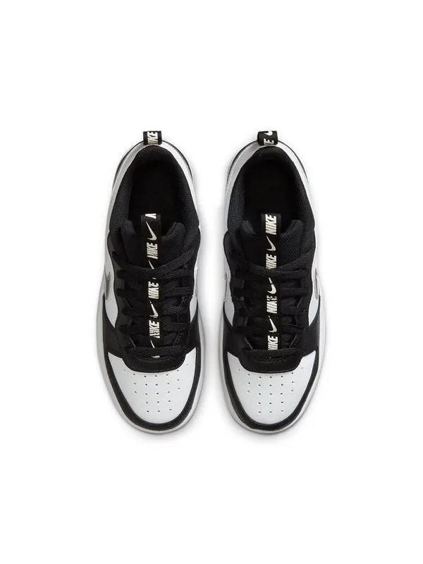 Кроссовки Court Borough Low 2 Nike — изображение 4 из 4, черный/белый/серебристый