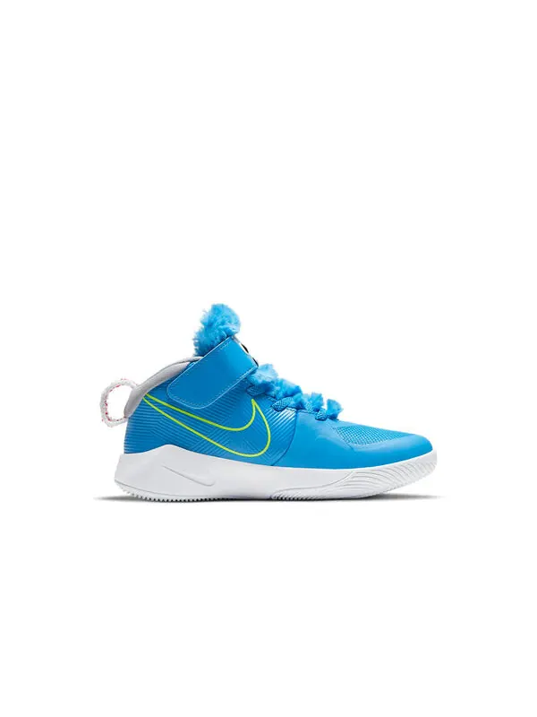 Кроссовки команда hustle d9 lil Nike — изображение 2 из 4, синий/белый/желтый