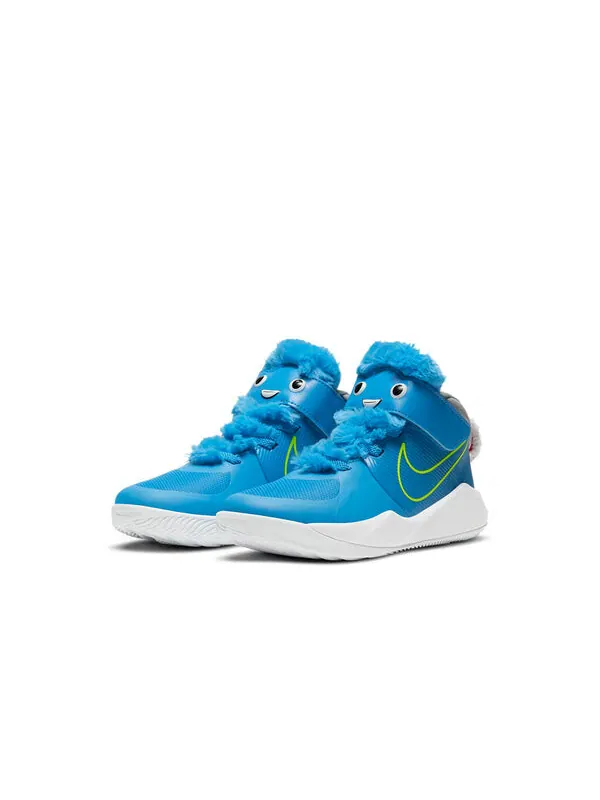 Кроссовки команда hustle d9 lil Nike — изображение 3 из 4, синий/белый/желтый