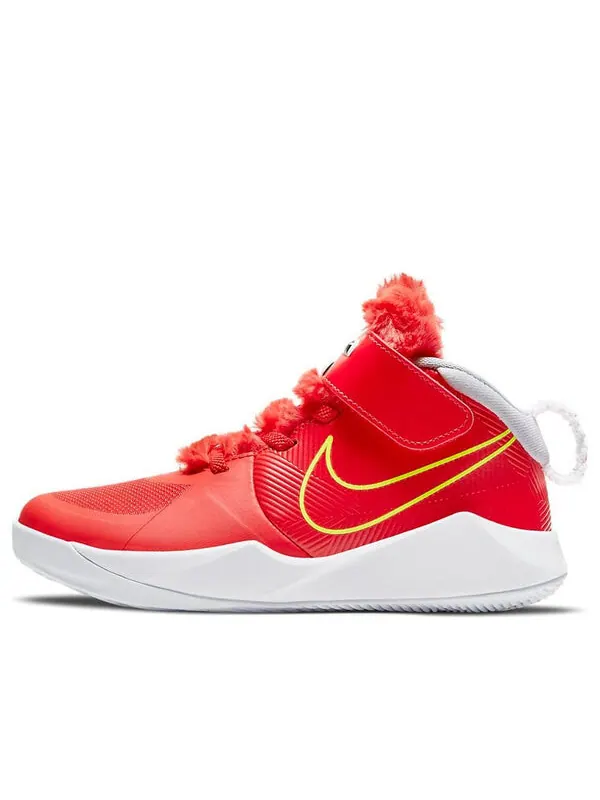 Кроссовки команда hustle d 9 lil Nike — изображение 1 из 4, красный/желтый