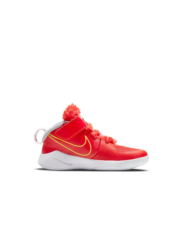 Кроссовки команда hustle d 9 lil Nike — изображение 2 из 4, красный/желтый