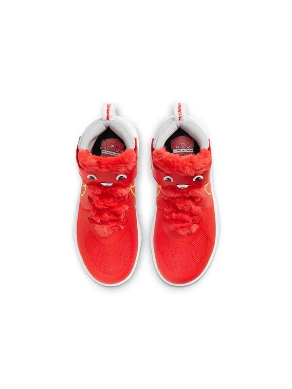 Кроссовки команда hustle d 9 lil Nike — изображение 4 из 4, красный/желтый