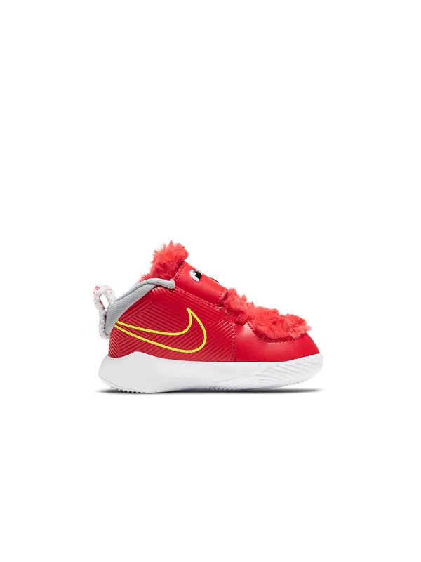 Кроссовки команда hustle d9 lil Nike — изображение 2 из 4, красный/желтый