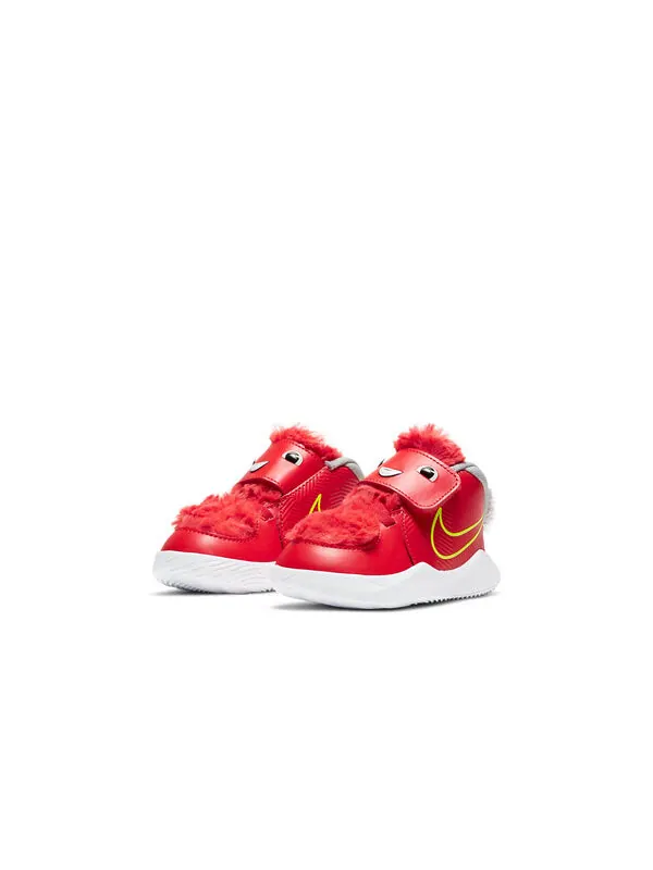 Кроссовки команда hustle d9 lil Nike — изображение 3 из 4, красный/желтый