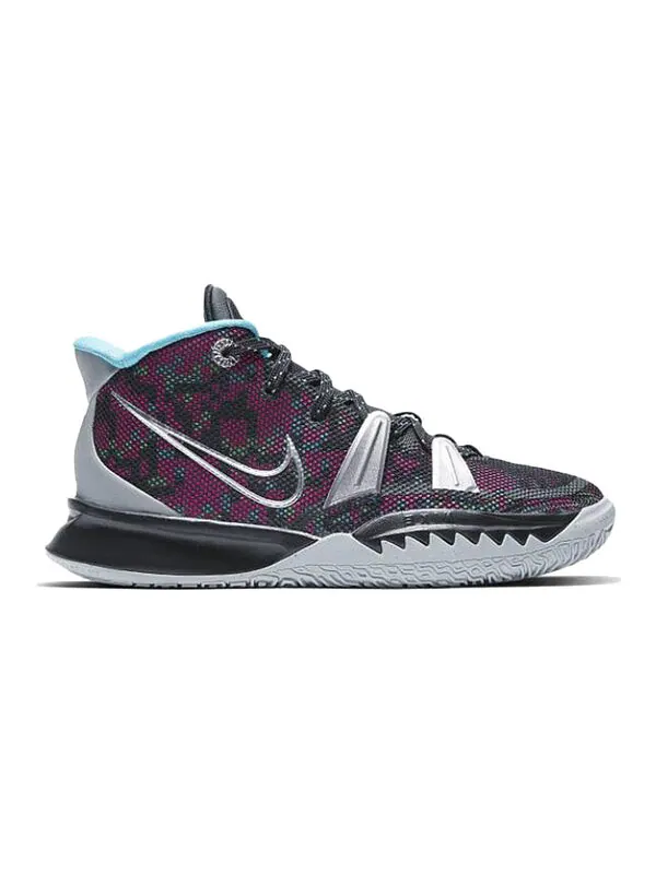 Кроссовки (GS) Nike Kyrie 7 'Pixel Camo' — изображение 2 из 4, черный