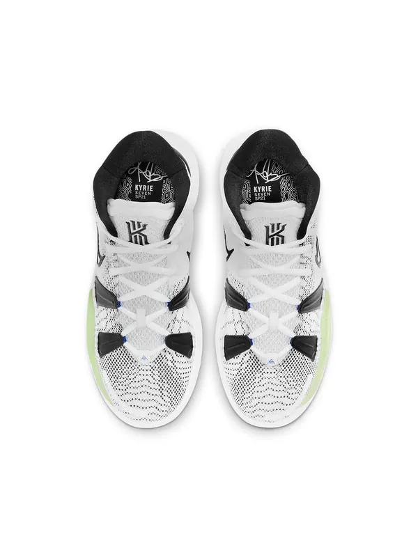Кроссовки kyrie 7 'hip-hop' Nike — изображение 4 из 4, белый черный зеленый