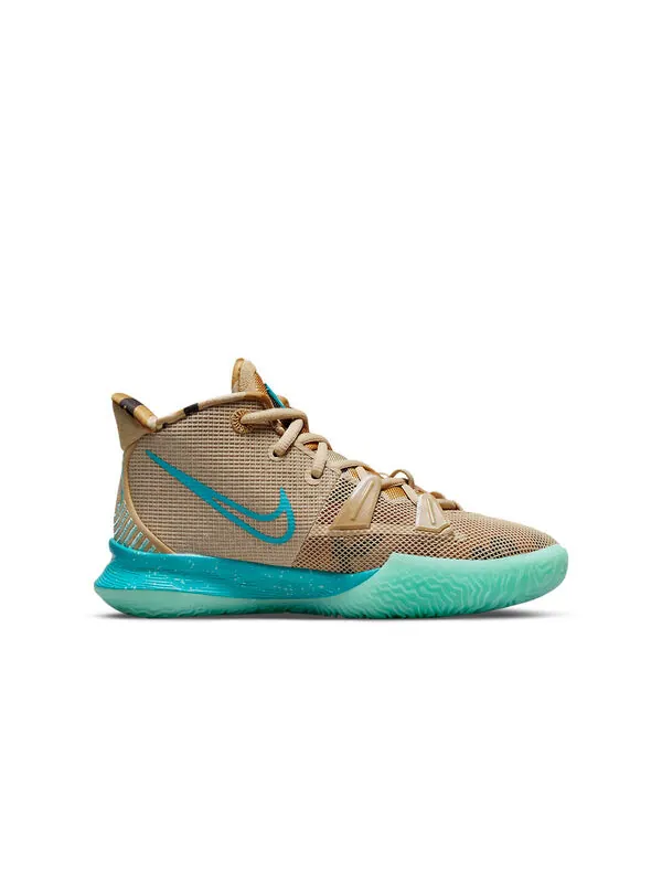 Кроссовки kyrie 7 Nike — изображение 2 из 4, коричневый/синий