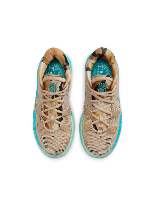 Кроссовки kyrie 7 Nike — изображение 4 из 4, коричневый/синий