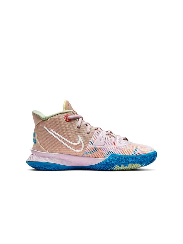 Кроссовки kyrie 7 Nike — изображение 2 из 4, розовый/белый