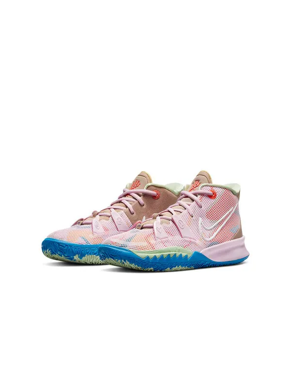 Кроссовки kyrie 7 Nike — изображение 3 из 4, розовый/белый