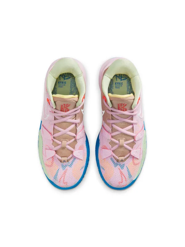 Кроссовки kyrie 7 Nike — изображение 4 из 4, розовый/белый