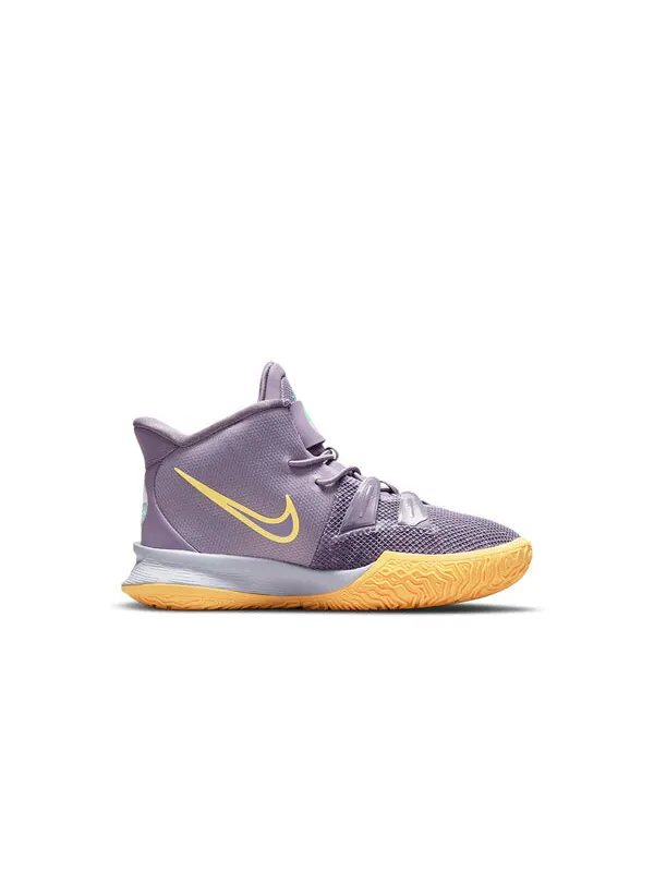 Кроссовки kyrie 7 Nike — изображение 2 из 4, фиолетовый/желтый
