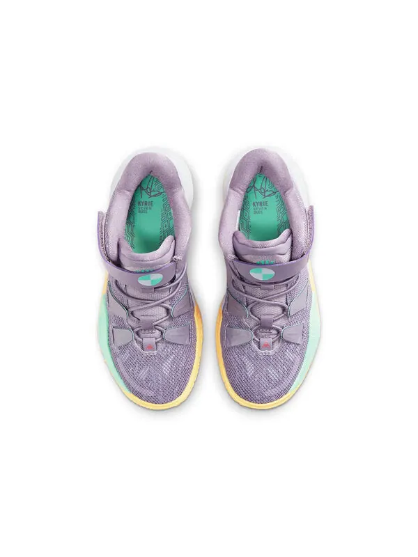 Кроссовки kyrie 7 Nike — изображение 4 из 4, фиолетовый/желтый