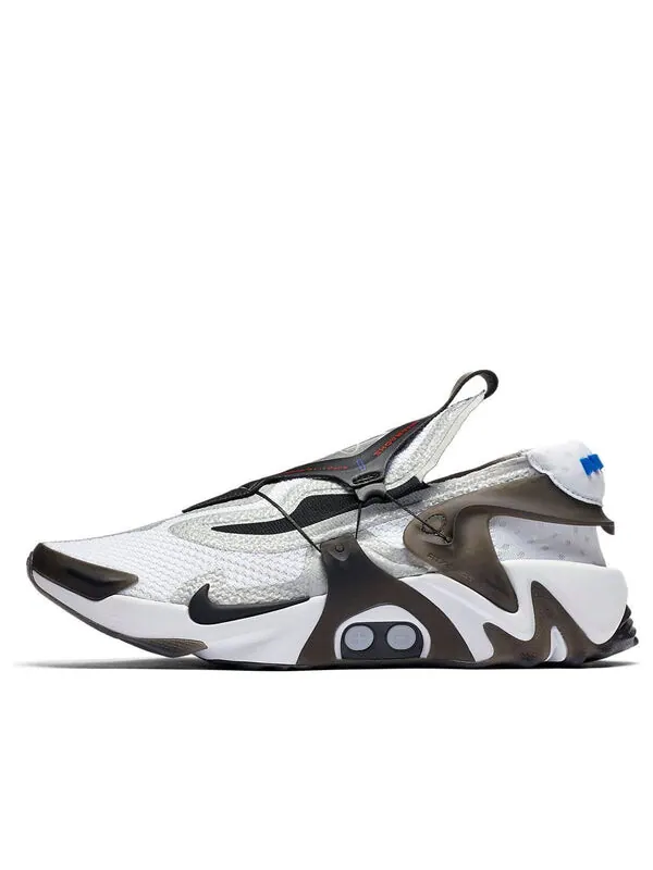 Кроссовки adapt huarache 'white black' uk charger Nike — изображение 1 из 4, белый/черный