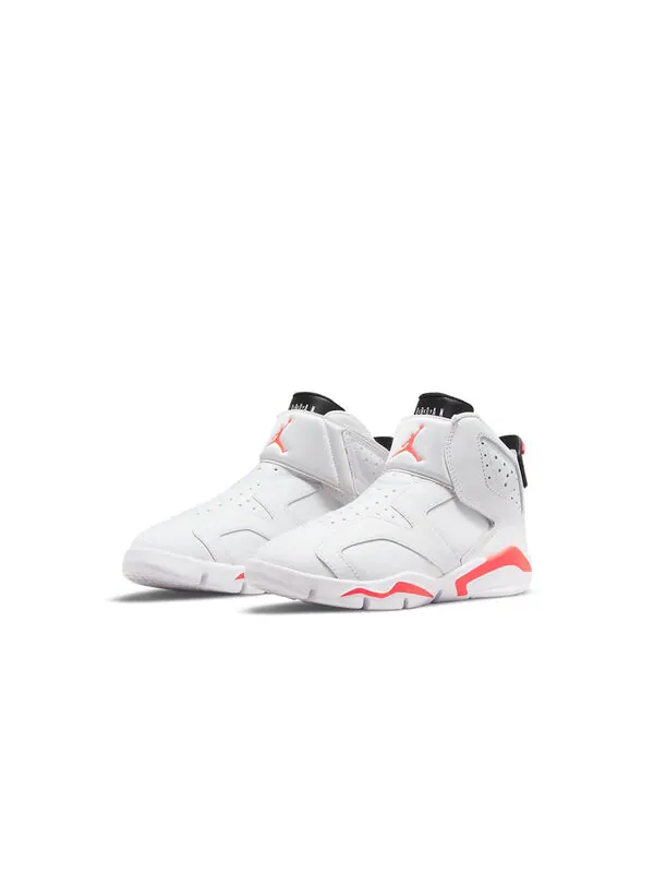 Кроссовки 6 ретро маленькие флекс Air Jordan — изображение 3 из 4, белый/черный/красный