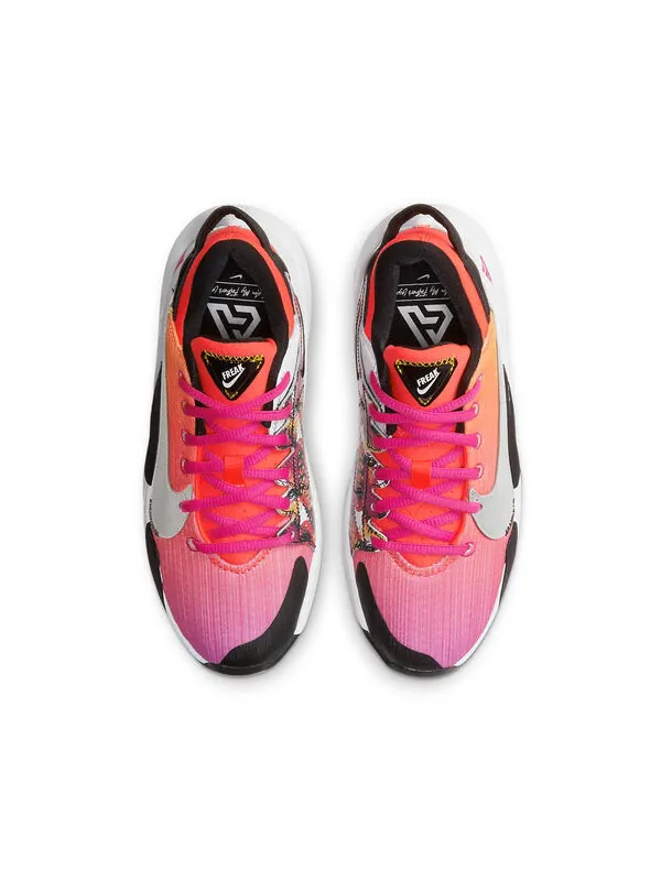Кроссовки зум фрик 2 эп. Nike — изображение 4 из 4, оранжевый/фиолетовый