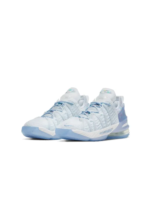 Кроссовки lebron 18 nrg 'blue tint' Nike — изображение 3 из 4, синий/белый/прозрачный