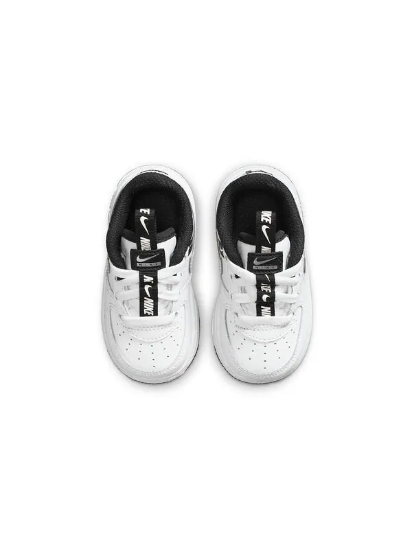 Кроссовки force 1 lv8 ksa Nike — изображение 4 из 4, черный/белый/серебристый