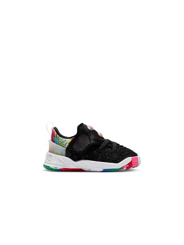 Кроссовки леброн 18 Nike — изображение 2 из 4, черный/белый/розовый