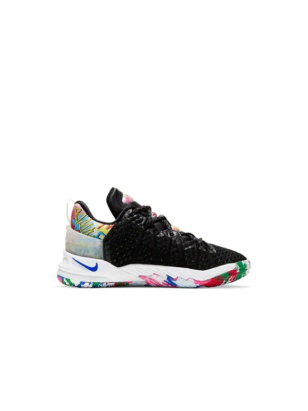 Кроссовки леброн 18 Nike — изображение 2 из 4, черный/белый/розовый