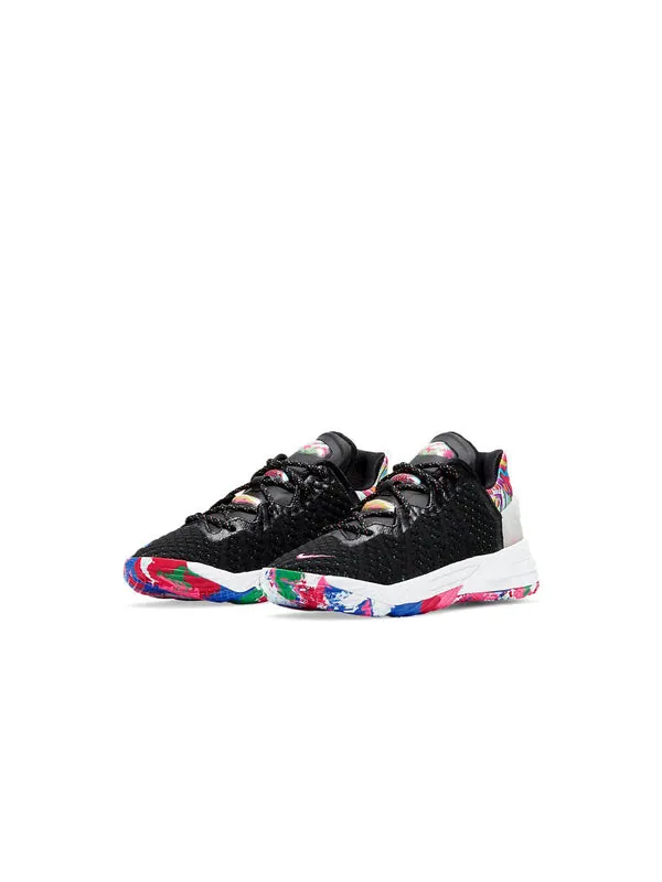 Кроссовки леброн 18 Nike — изображение 3 из 4, черный/белый/розовый