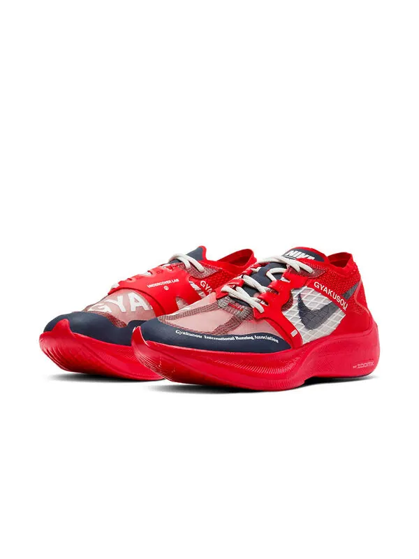 Кроссовки gyakusuo x zoomx vaporfly next% Nike — изображение 3 из 4, красный/темно-синий