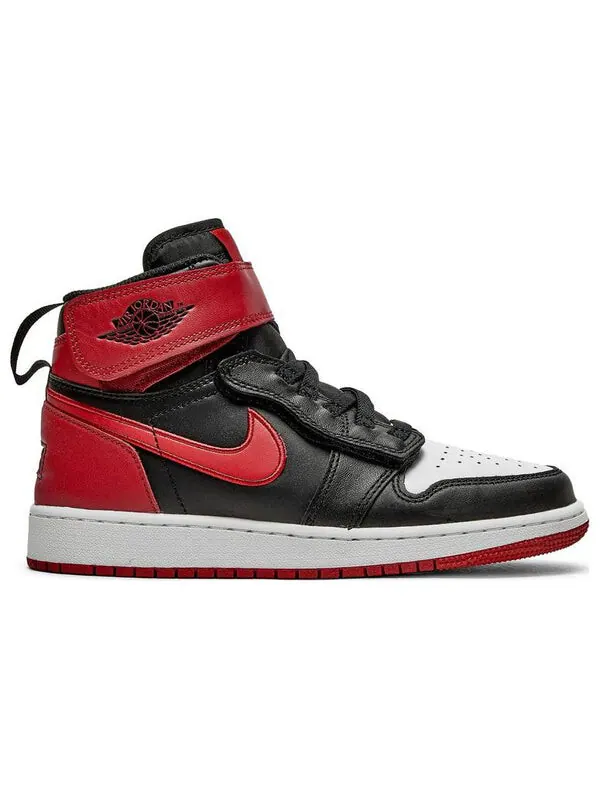 Кроссовки 1 high flyease 'black gym red' Air Jordan — изображение 2 из 4