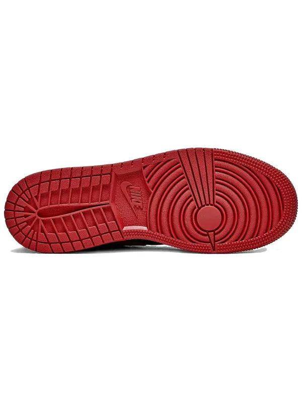 Кроссовки 1 high flyease 'black gym red' Air Jordan — изображение 4 из 4