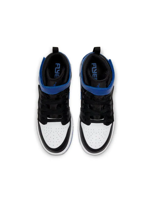Кроссовки 1 высокие flyease Air Jordan — изображение 4 из 4, черный//белый