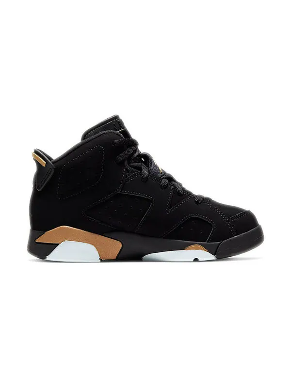 Кроссовки 6 ретро se Air Jordan — изображение 2 из 4, черный/золотистый