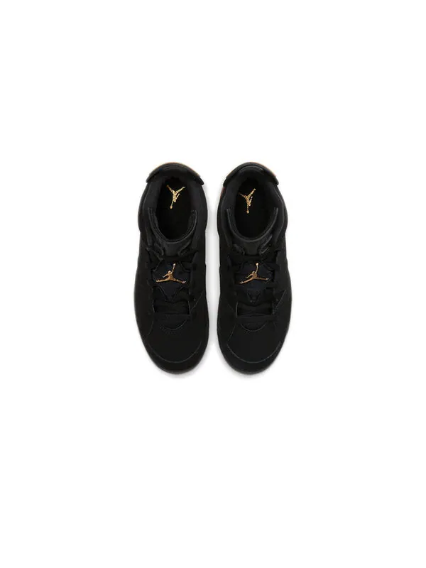 Кроссовки 6 ретро se Air Jordan — изображение 3 из 4, черный/золотистый