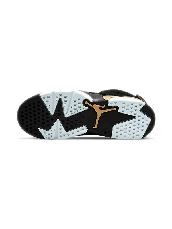 Кроссовки 6 ретро se Air Jordan — изображение 4 из 4, черный/золотистый