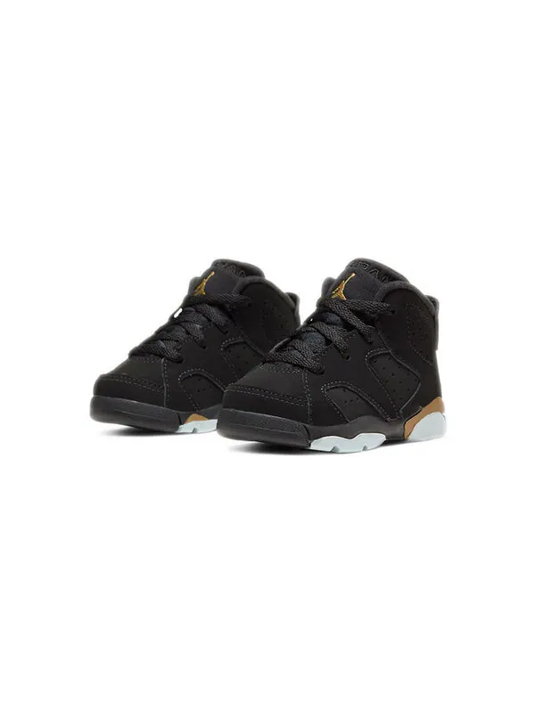 Кроссовки 6 ретро se Air Jordan — изображение 3 из 4, черный/золотистый