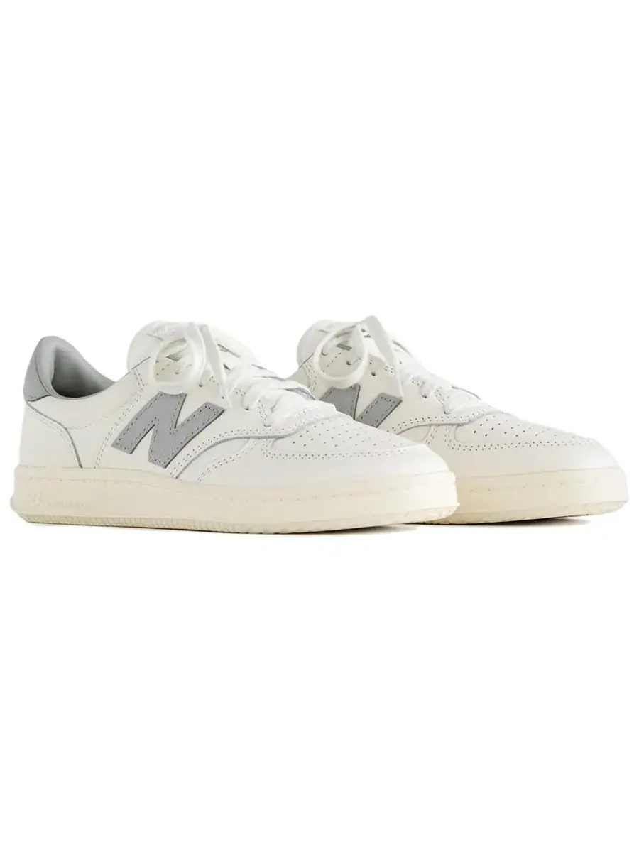 Кроссовки New Balance Aim Leon Dore x T500 'Grey White' — изображение 3 из 5, серый