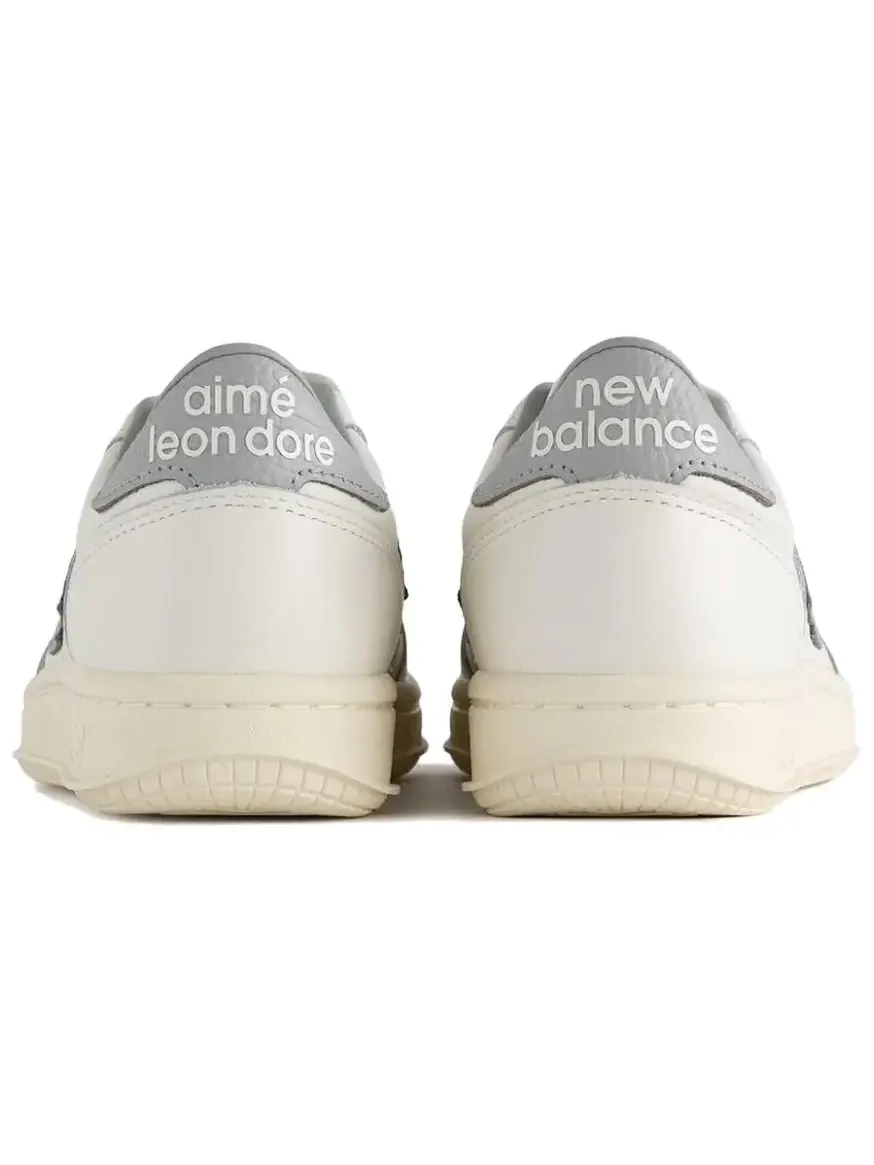 Кроссовки New Balance Aim Leon Dore x T500 'Grey White' — изображение 4 из 5, серый