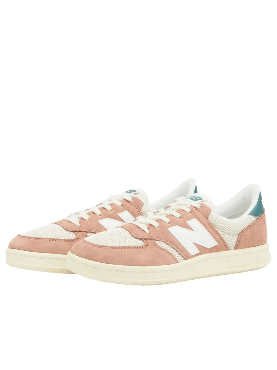 Кроссовки New Balance T500 'Landslide Linen' — изображение 2 из 3, бежевый