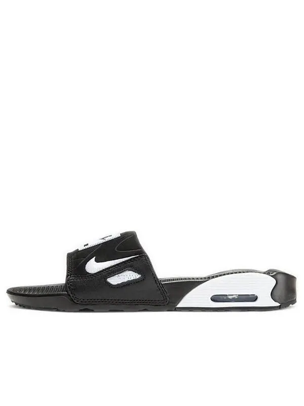 Тапочки air max 90 slide 'black white' Nike