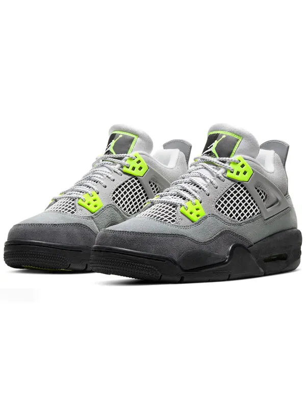 Кроссовки 4 ретро se Air Jordan — изображение 3 из 4, серый/-серый