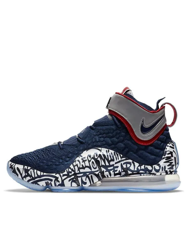 Кроссовки леброн 17 Nike — изображение 1 из 4, синий