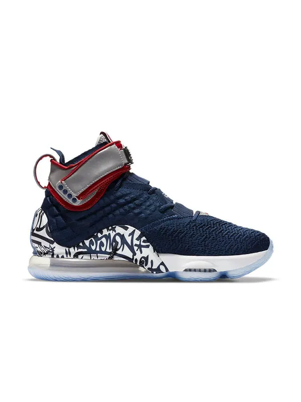 Кроссовки леброн 17 Nike — изображение 2 из 4, синий