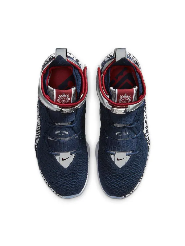 Кроссовки леброн 17 Nike — изображение 4 из 4, синий