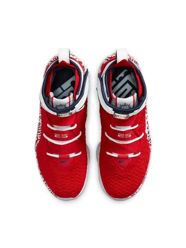 Кроссовки lebron 17 'lebron 4 red graffiti' Nike — изображение 4 из 4, красный