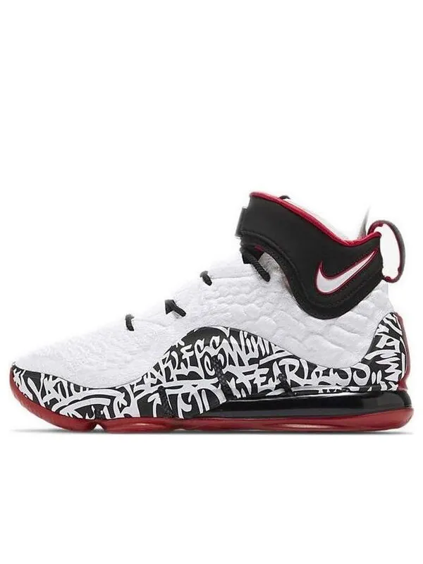 Кроссовки lebron 17 ep 'lebron 4 graffiti' Nike — изображение 1 из 4, белый/красный/черный