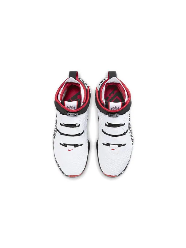 Кроссовки lebron 17 ep 'lebron 4 graffiti' Nike — изображение 4 из 4, белый/красный/черный