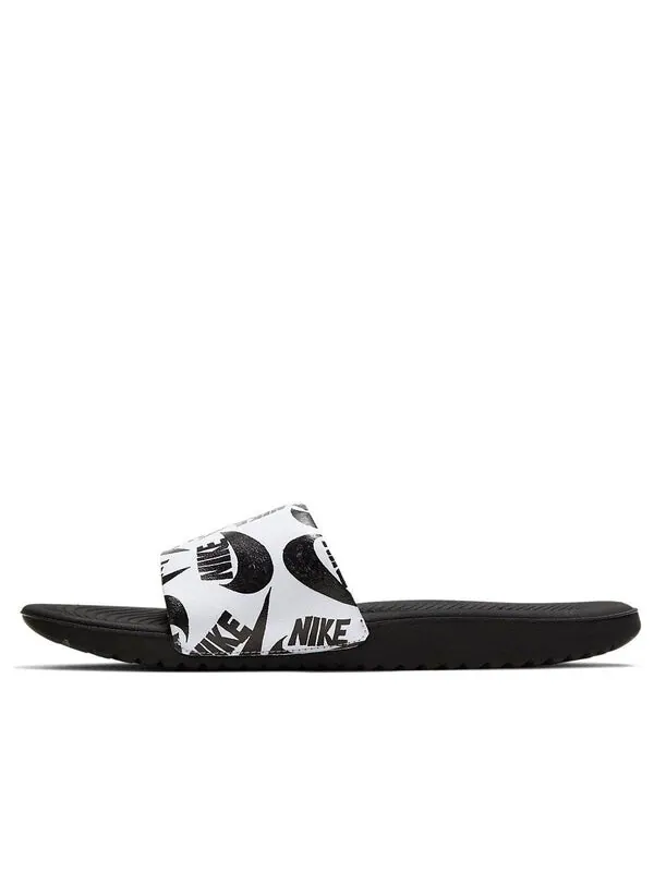 Тапочки kawa slide se jdi 'black white' Nike — изображение 1 из 4, черный белый