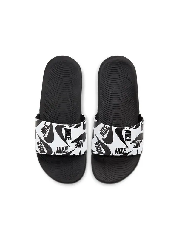 Тапочки kawa slide se jdi 'black white' Nike — изображение 3 из 4, черный белый