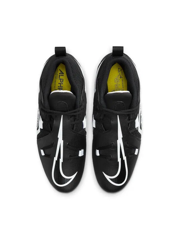Футбольные бутсы Nike Alpha Menace 3 — изображение 2 из 4, черный/белый