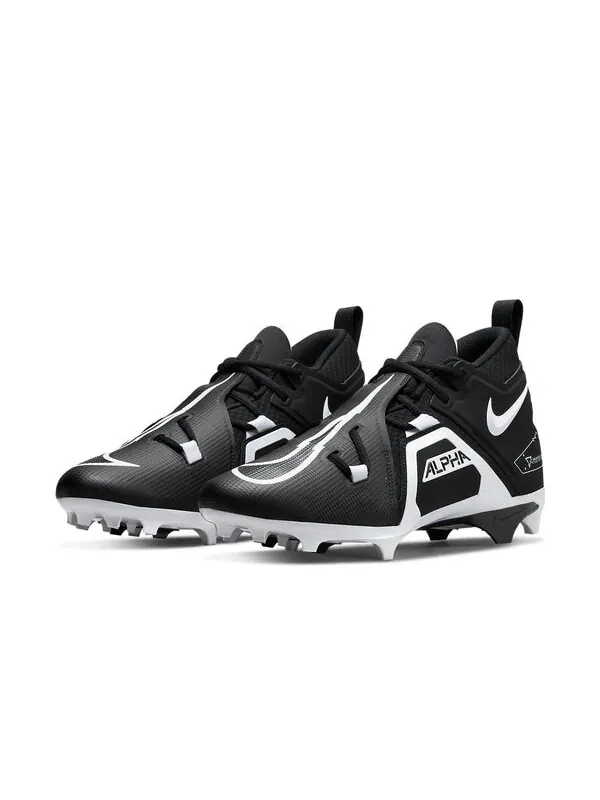 Футбольные бутсы Nike Alpha Menace 3 — изображение 4 из 4, черный/белый