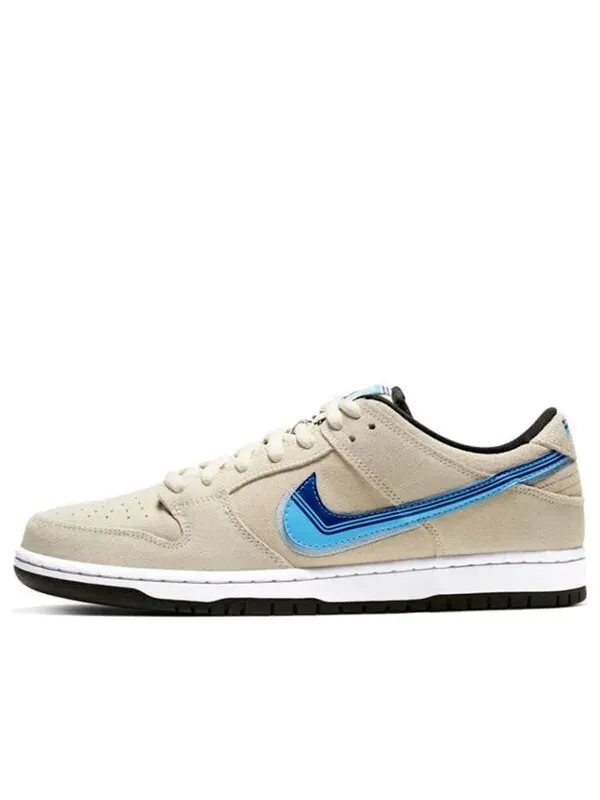 Кроссовки sb dunk low Nike — изображение 1 из 4, белый/синий/черный