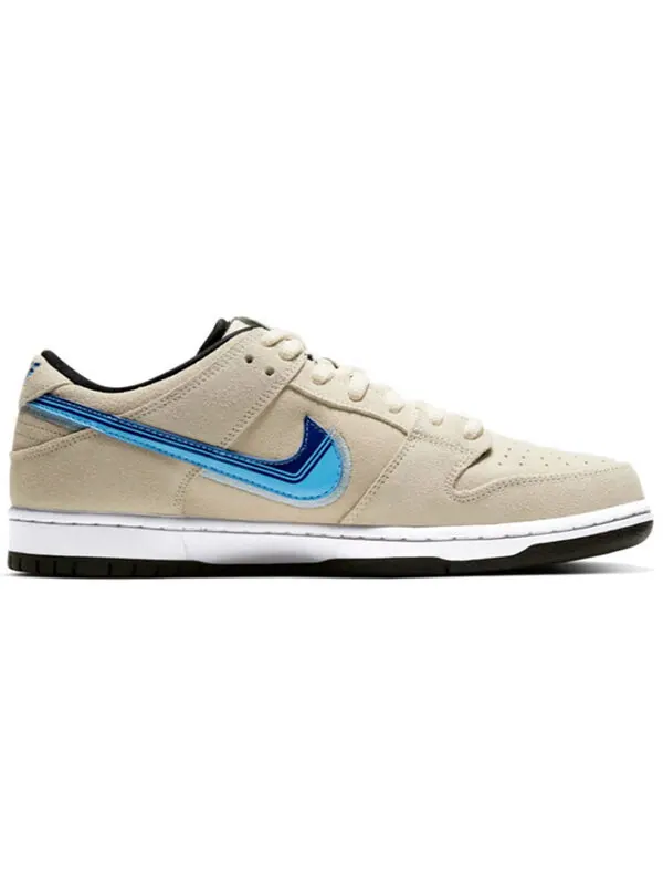 Кроссовки sb dunk low Nike — изображение 2 из 4, белый/синий/черный